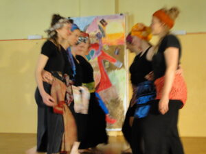 Tamalpa Selbstportrait-Performance 